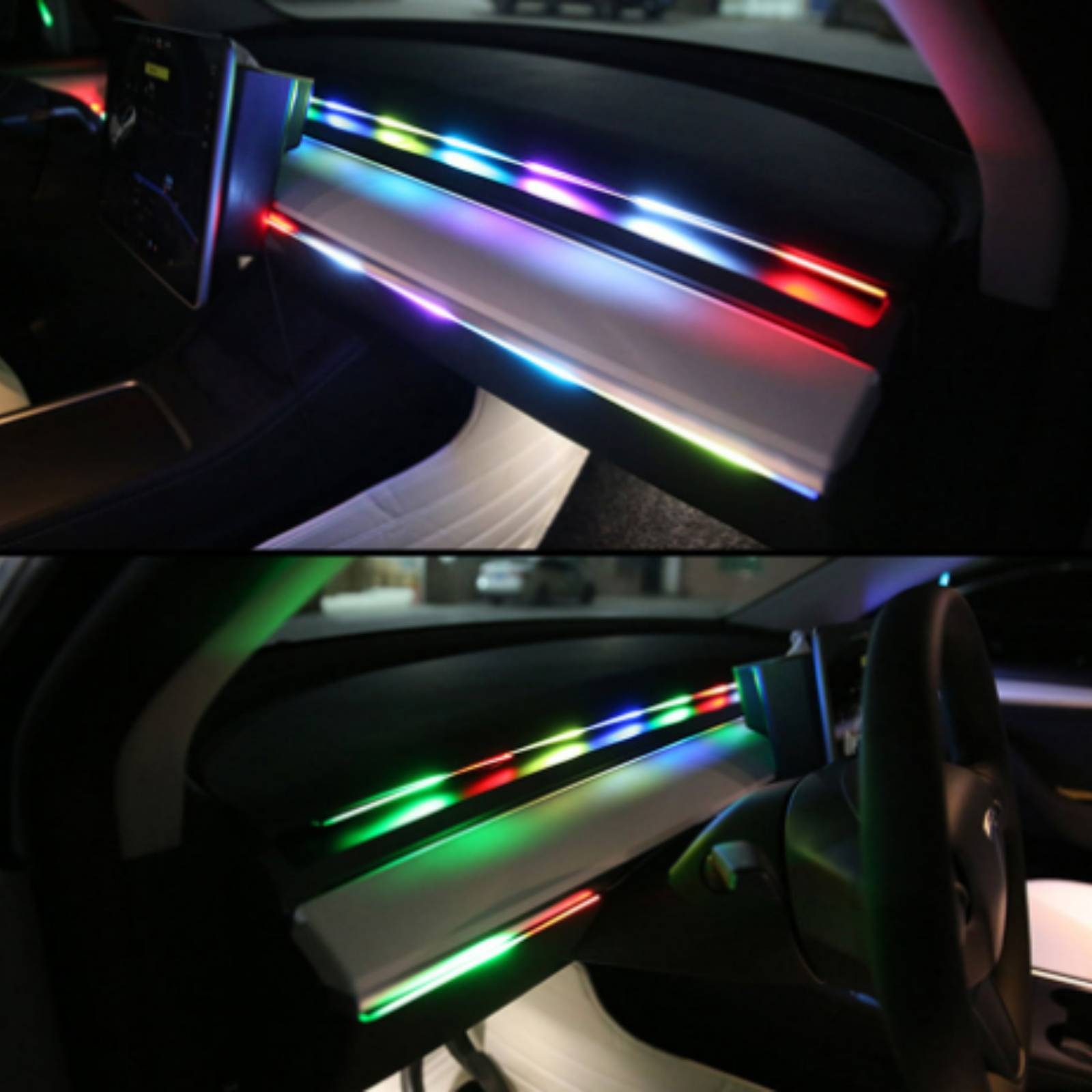 Interior Design Apps - Lampu Strip LED Interior Mobil Kit