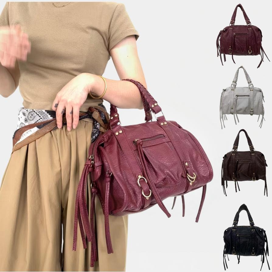 Interior Design Vintage Style - Tas tangan motor retro wanita, tas