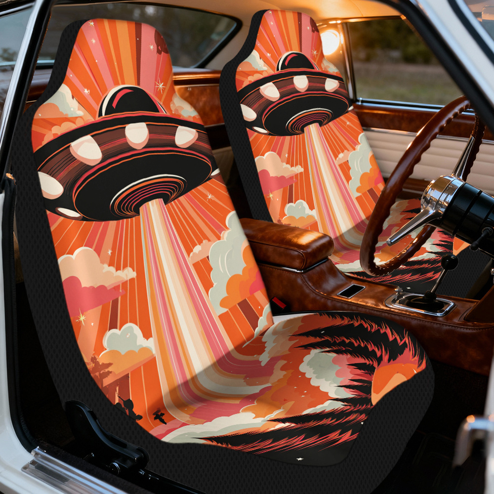 Interior Design Landscape - 2 buah, sarung jok depan desain