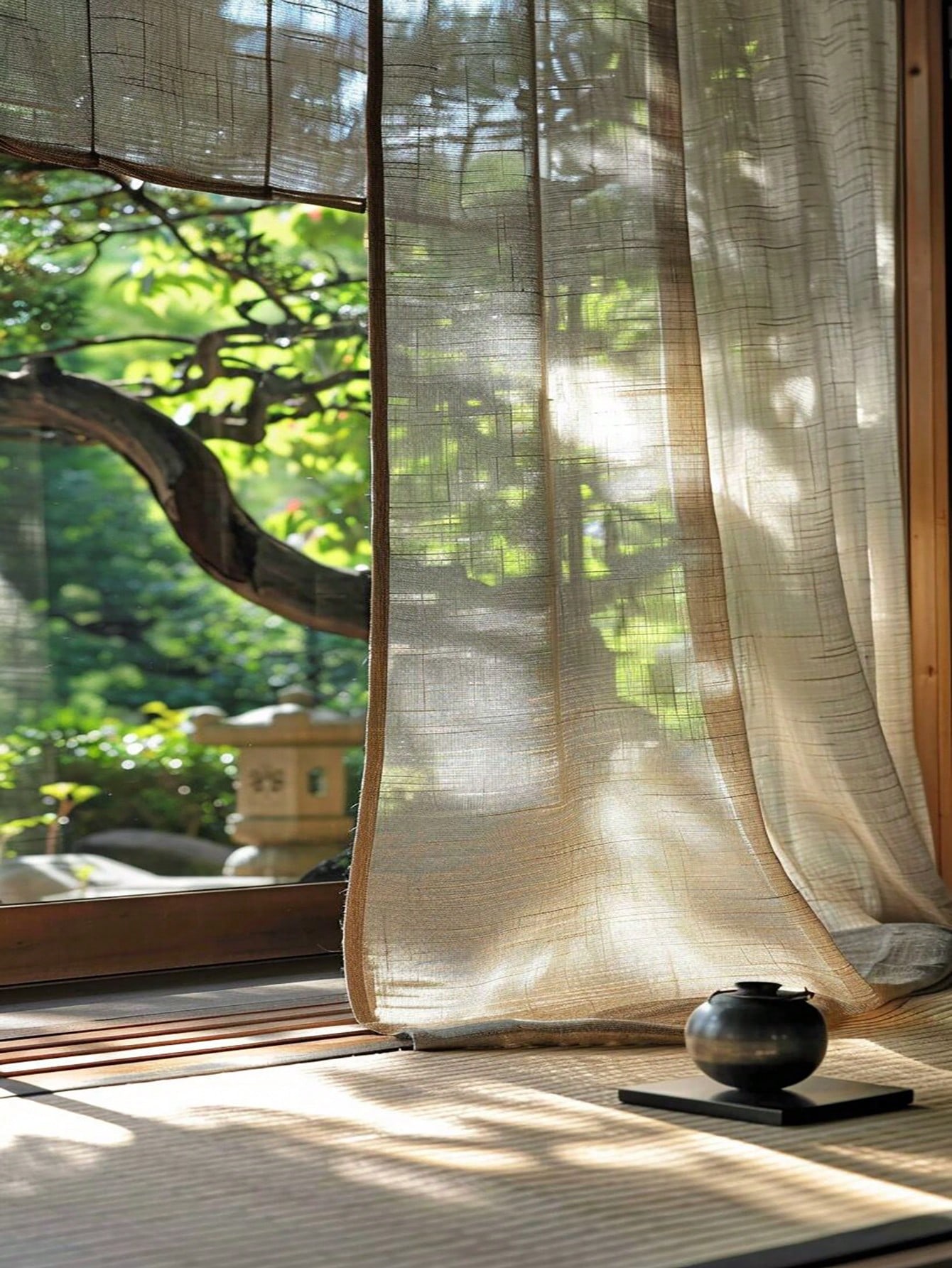 Linen Curtain Eyelet - Penjualan laris kualitas tinggi harga murah