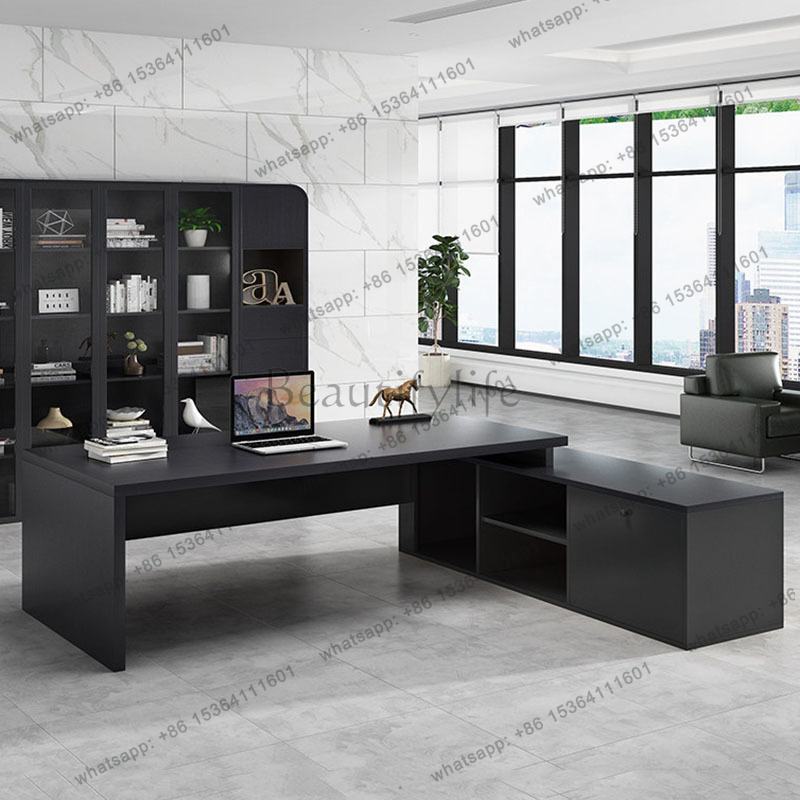 Interior Design Office Space - Meja kantor desain hemat ruang FG