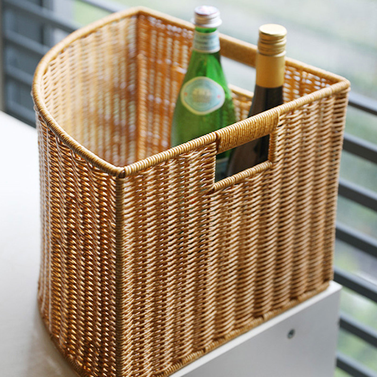 Keranjang Penyimpanan Sudut Or - Woven Basket Set ulasan dan harga