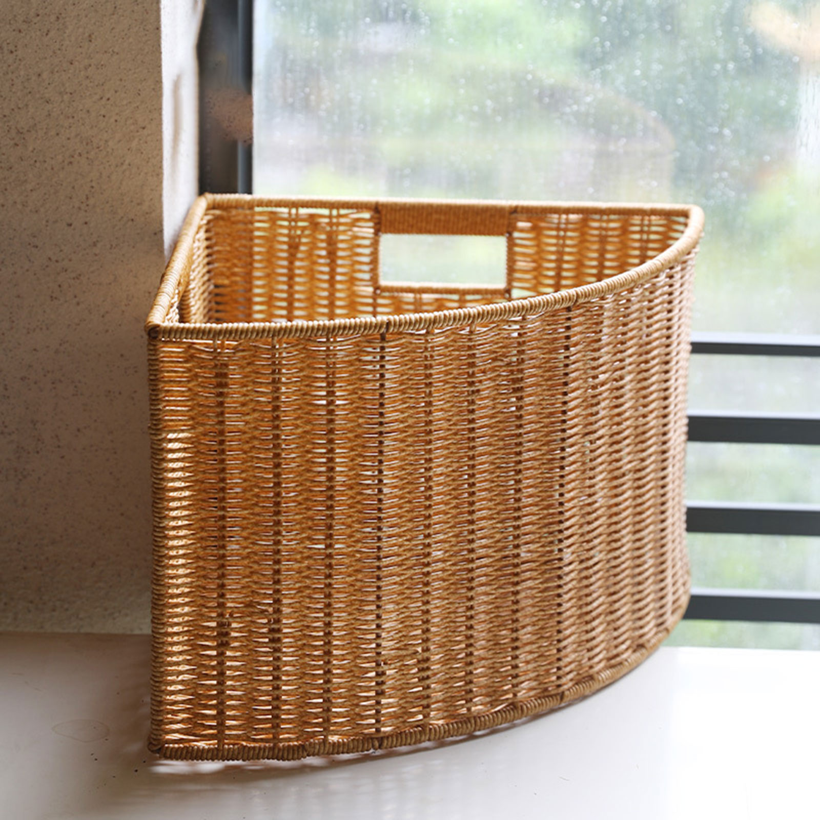 Keranjang Penyimpanan Sudut Or - Woven Basket Set ulasan dan harga