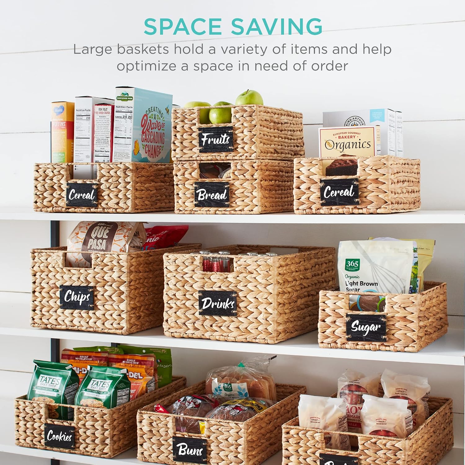 Set Keranjang Penyimpanan Best - Woven Basket Set ulasan dan harga