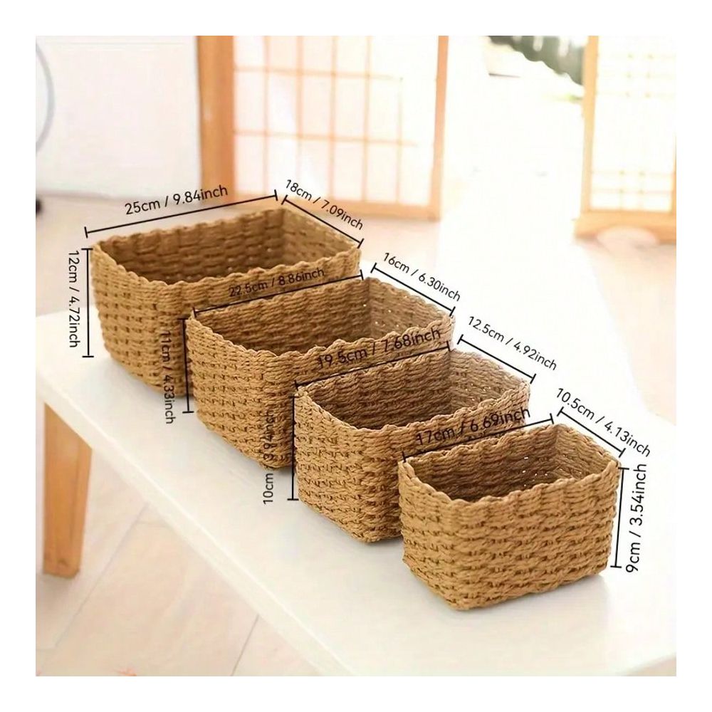 Set Keranjang Penyimpanan Anya - Woven Basket Set ulasan dan harga