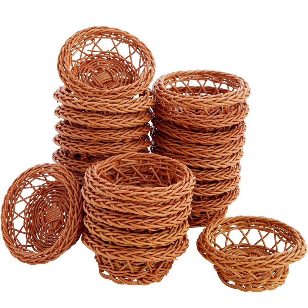 Set Keranjang Anyaman Mini - 3 - Woven Basket Set ulasan dan harga