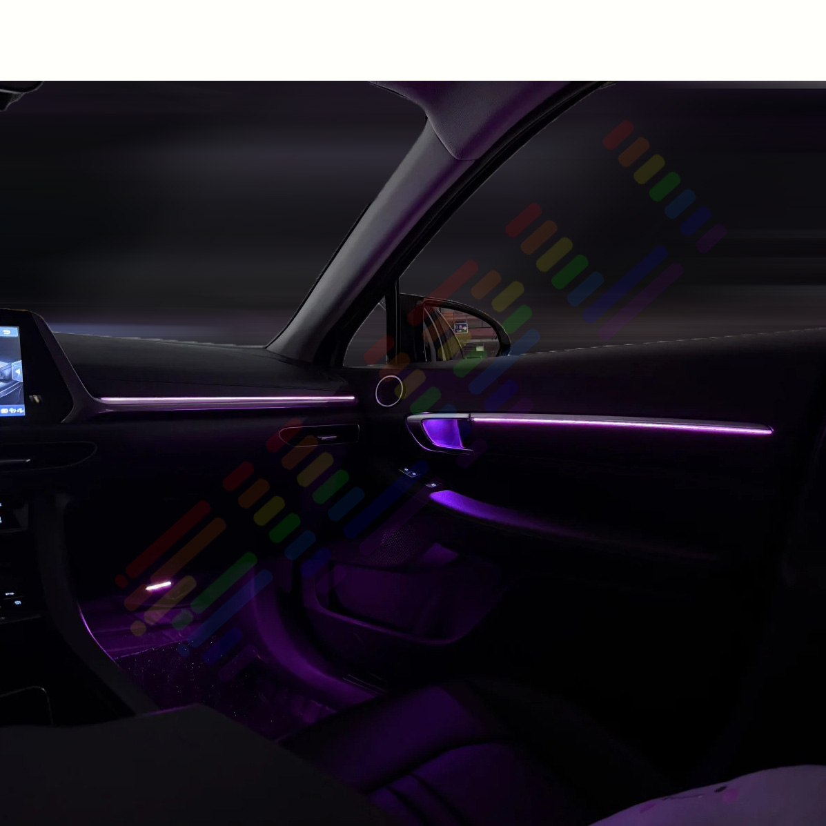 Strip LED Interior Mobil denga - Interior Design Apps ulasan dan harga
