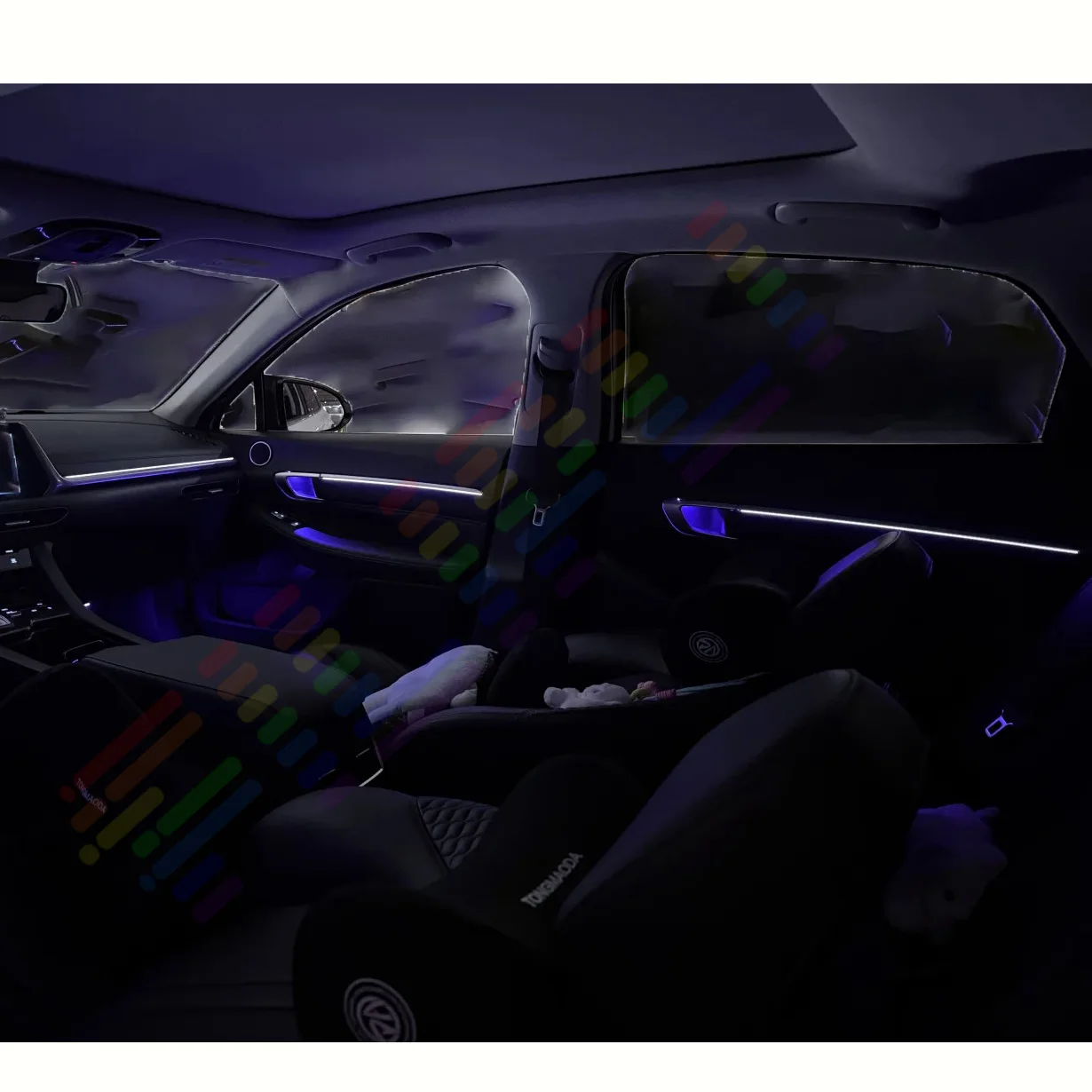 Strip LED Interior Mobil denga - Interior Design Apps ulasan dan harga