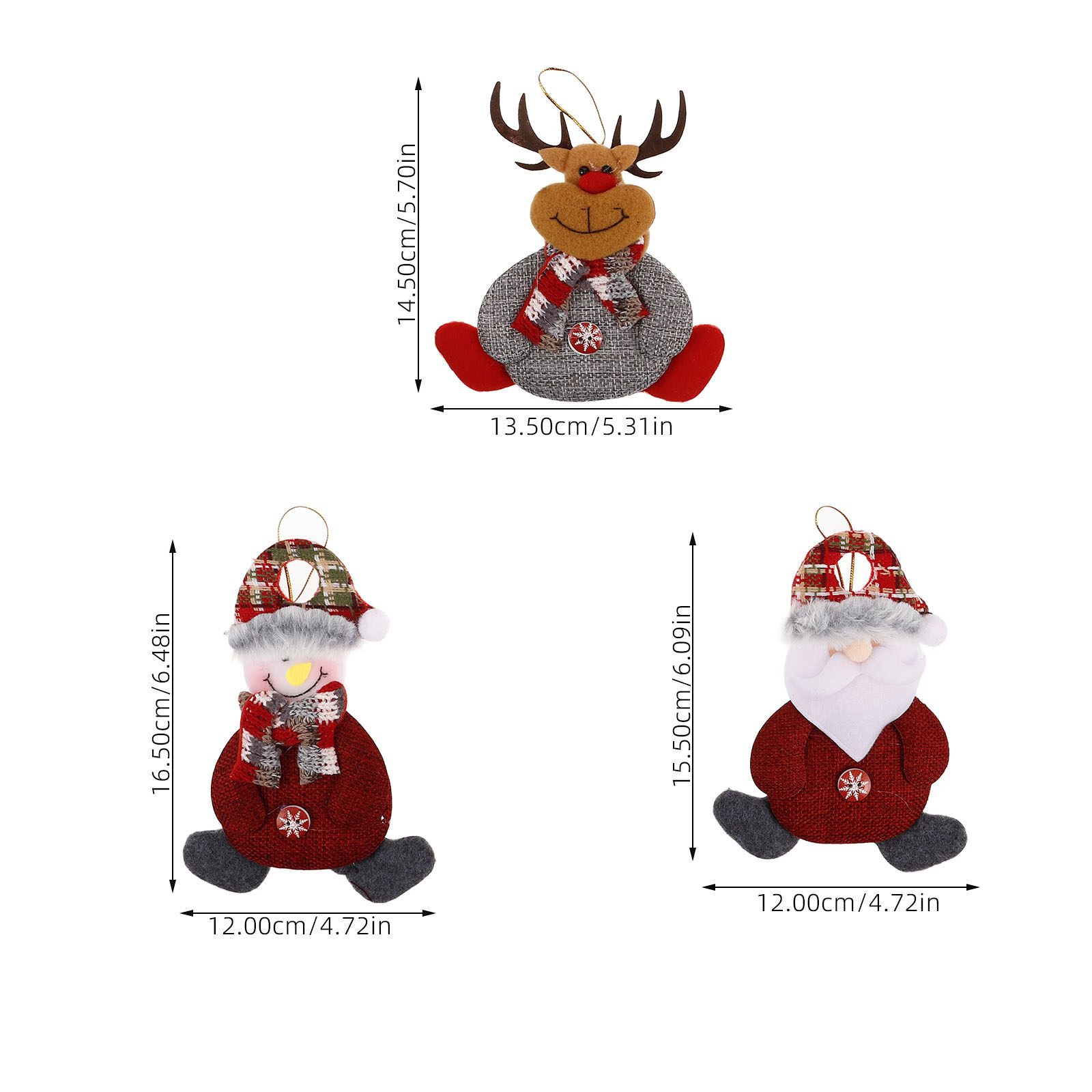 6 Buah Hiasan Gantung Natal Ke - Interior Design Xmas ulasan dan harga