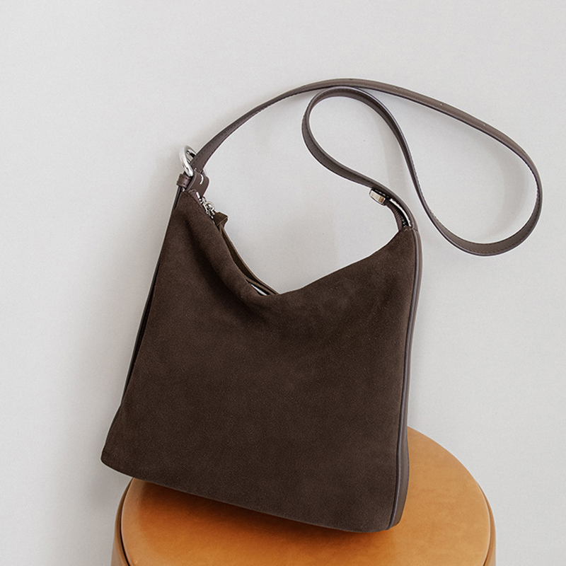Tas Bucket Wanita Kulit Suede  - Interior Design Vintage Style ulasan dan harga