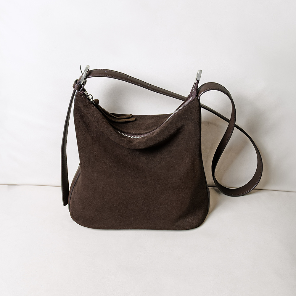 Tas Bucket Wanita Kulit Suede  - Interior Design Vintage Style ulasan dan harga