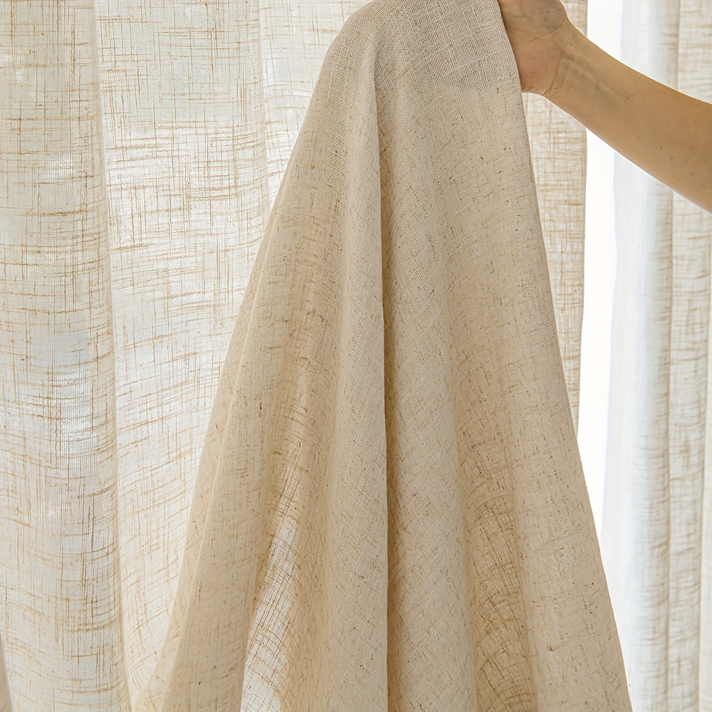 1 Buah Tirai Jendela Tebal Min - Linen Curtain Eyelet ulasan dan harga