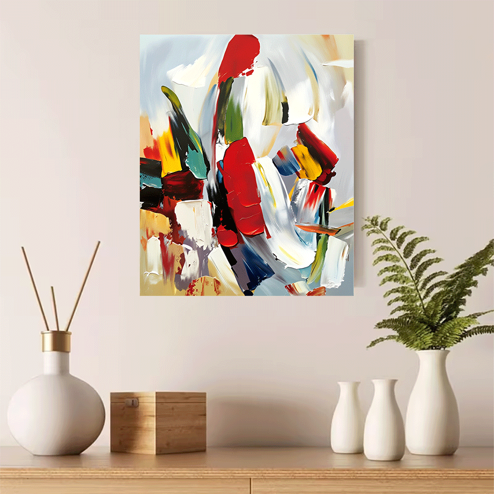 1 Buah-Poster Kanvas Tanpa Bin - Interior Design Landscape ulasan dan harga
