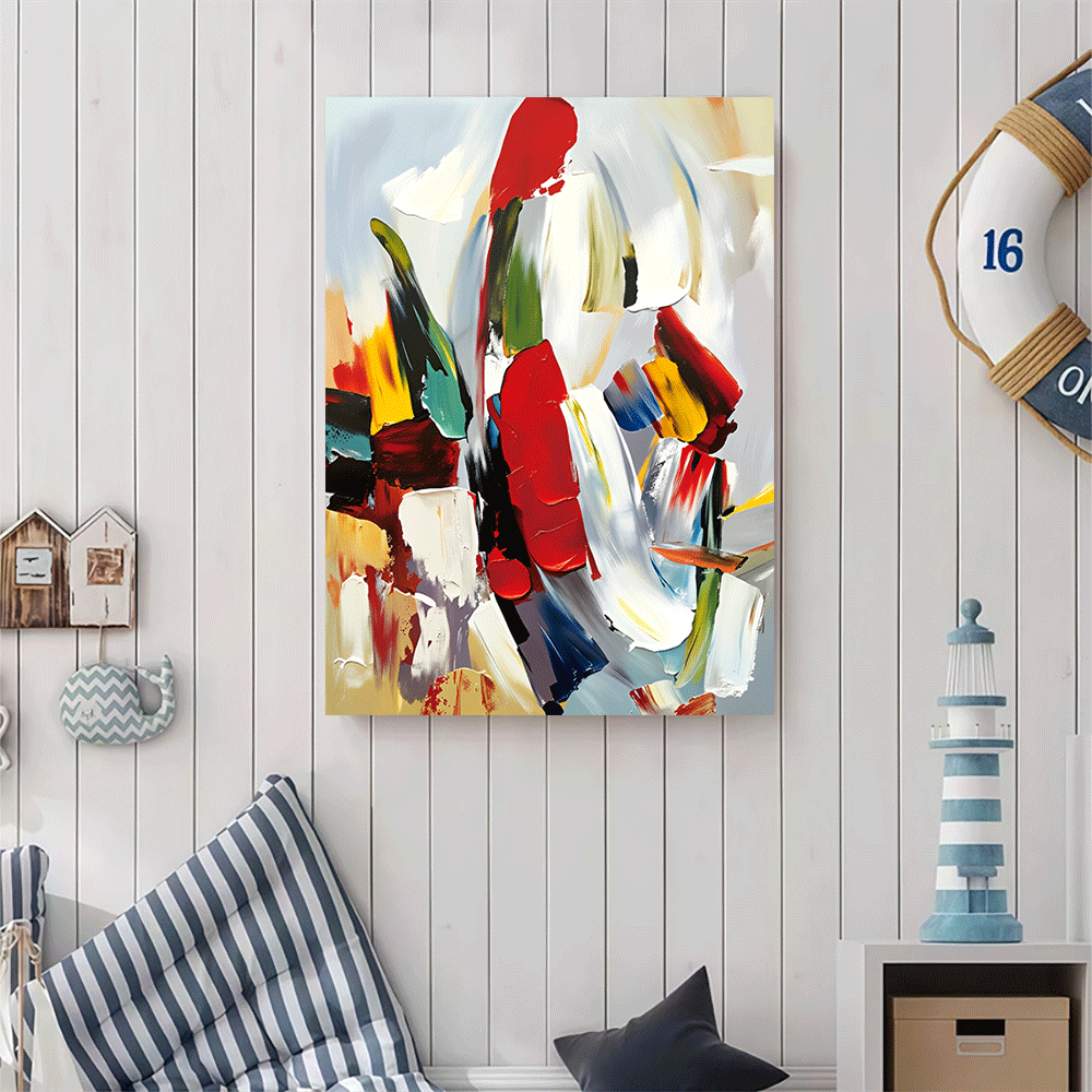 1 Buah-Poster Kanvas Tanpa Bin - Interior Design Landscape ulasan dan harga