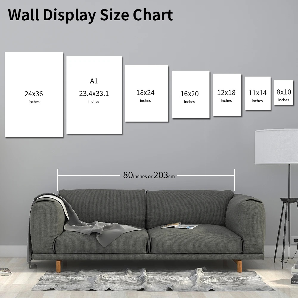 2 Buah/Set Poster Kanvas Bohem - Abstract Canvas Set ulasan dan harga