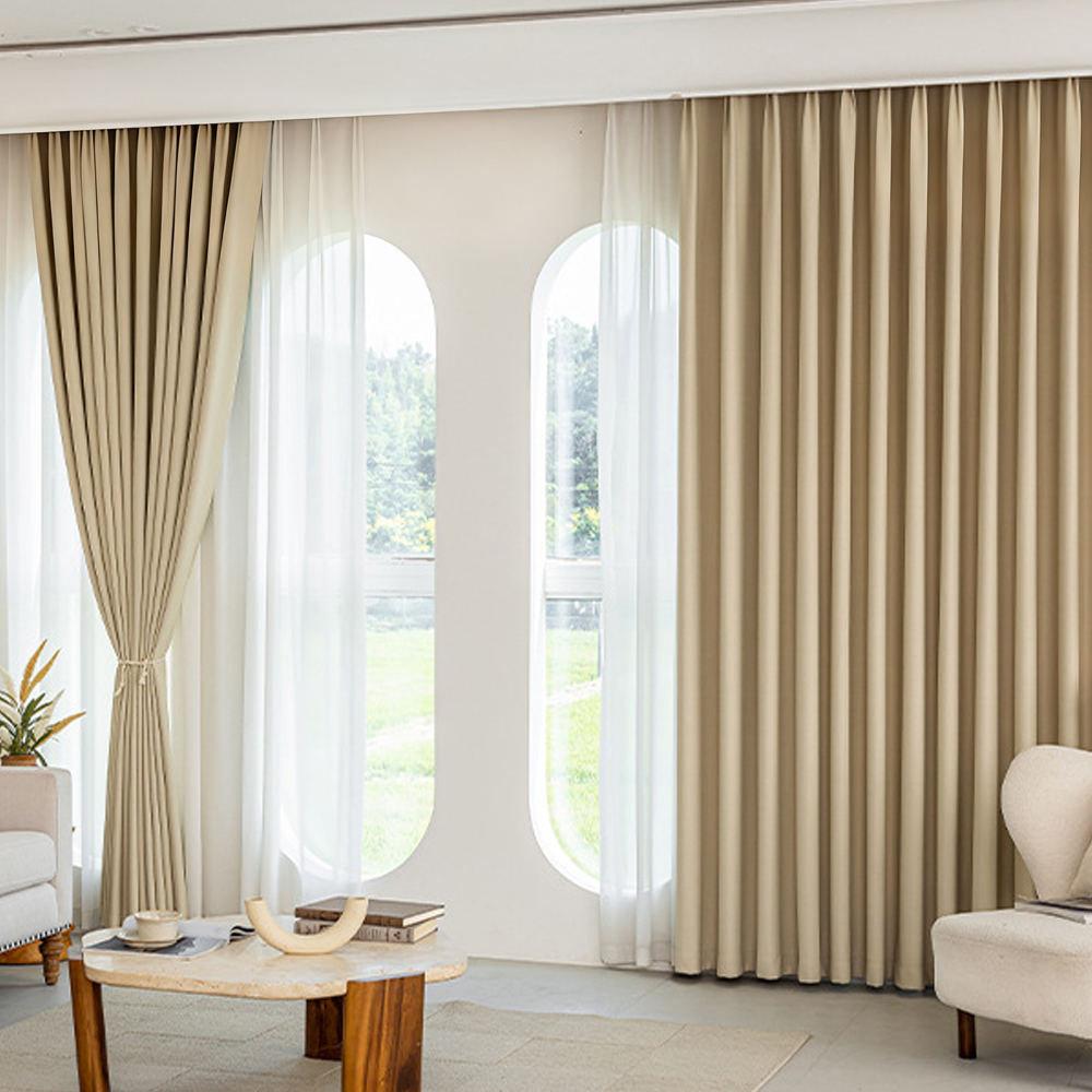 Gorden Blackout Chenille Tebal - Linen Curtain Eyelet ulasan dan harga