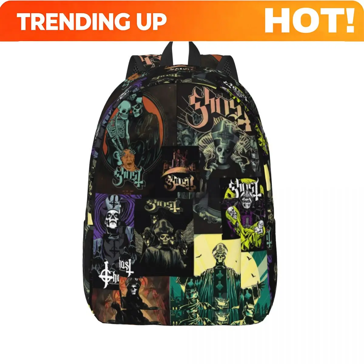 Tas Ransel Kustom Ghost Band,  - Interior Design Xmas ulasan dan harga