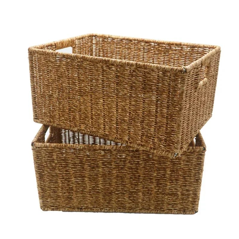 Keranjang Penyimpanan Anyaman  - Woven Basket Set ulasan dan harga