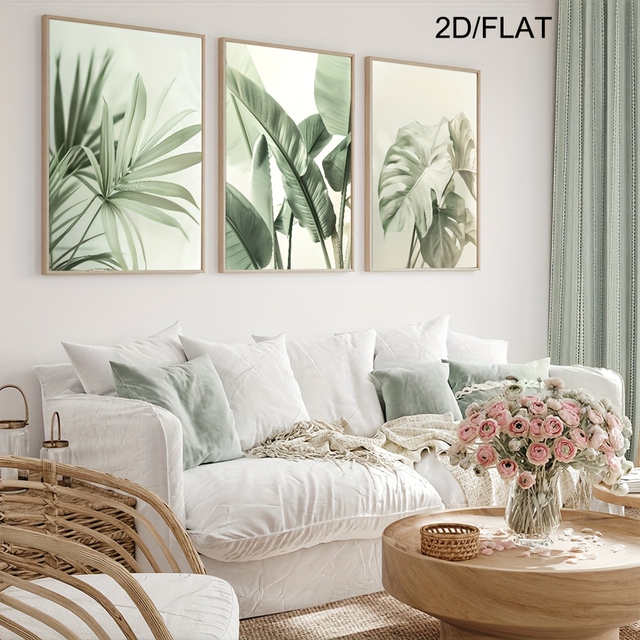 Frameless2D Flat, 3 buah/set L - Abstract Canvas Set ulasan dan harga