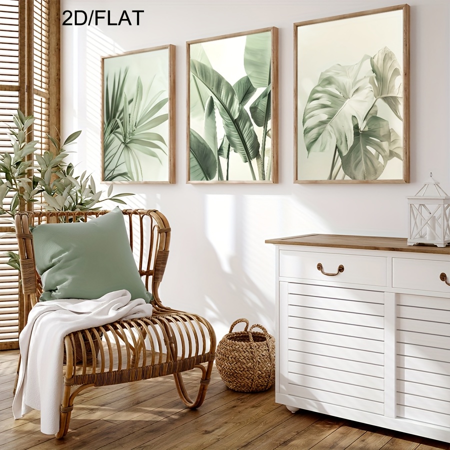 Frameless2D Flat, 3 buah/set L - Abstract Canvas Set ulasan dan harga