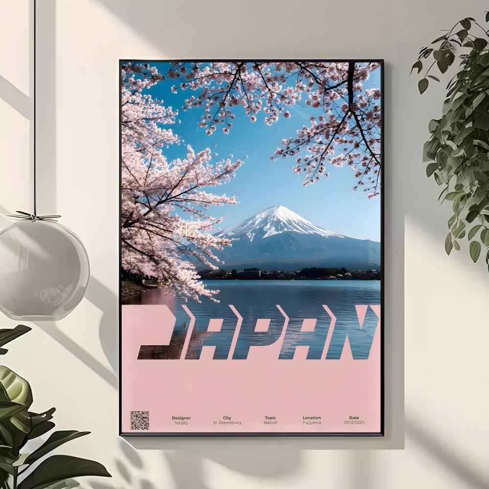 Poster Pemandangan Gunung, Gun - Interior Design Landscape ulasan dan harga