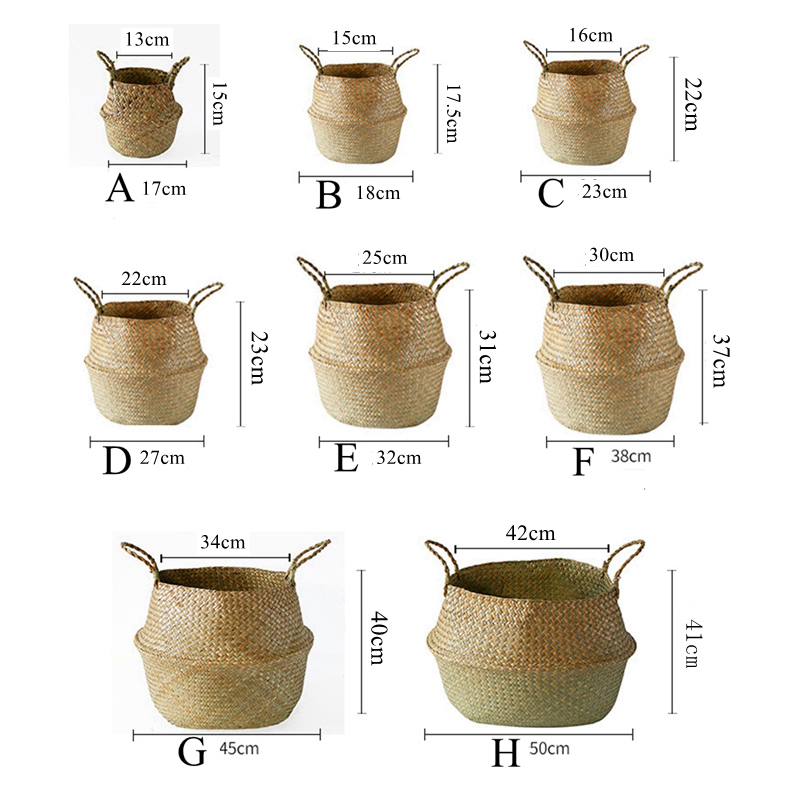 Zerolife Keranjang Anyaman Rum - Woven Basket Set ulasan dan harga