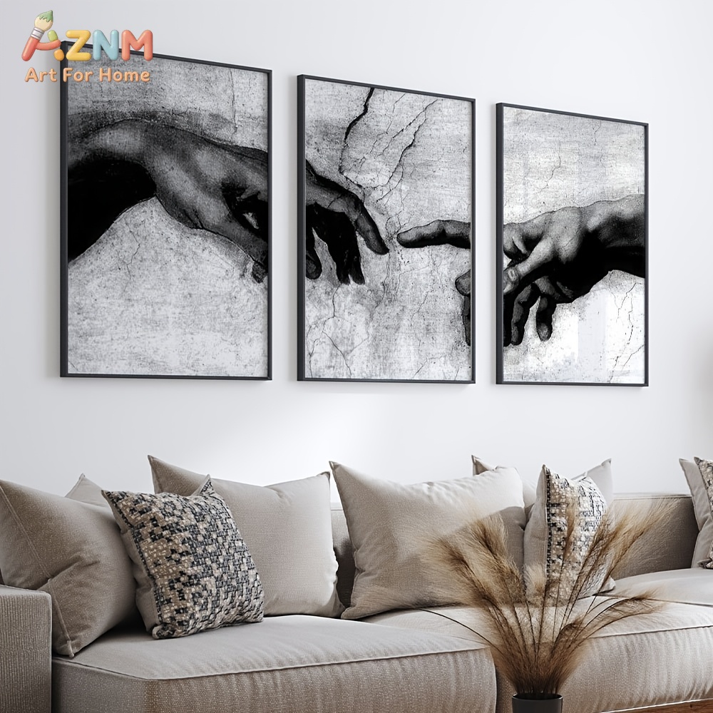 3 Buah Set Cetakan Seni Dindin - Abstract Canvas Set ulasan dan harga