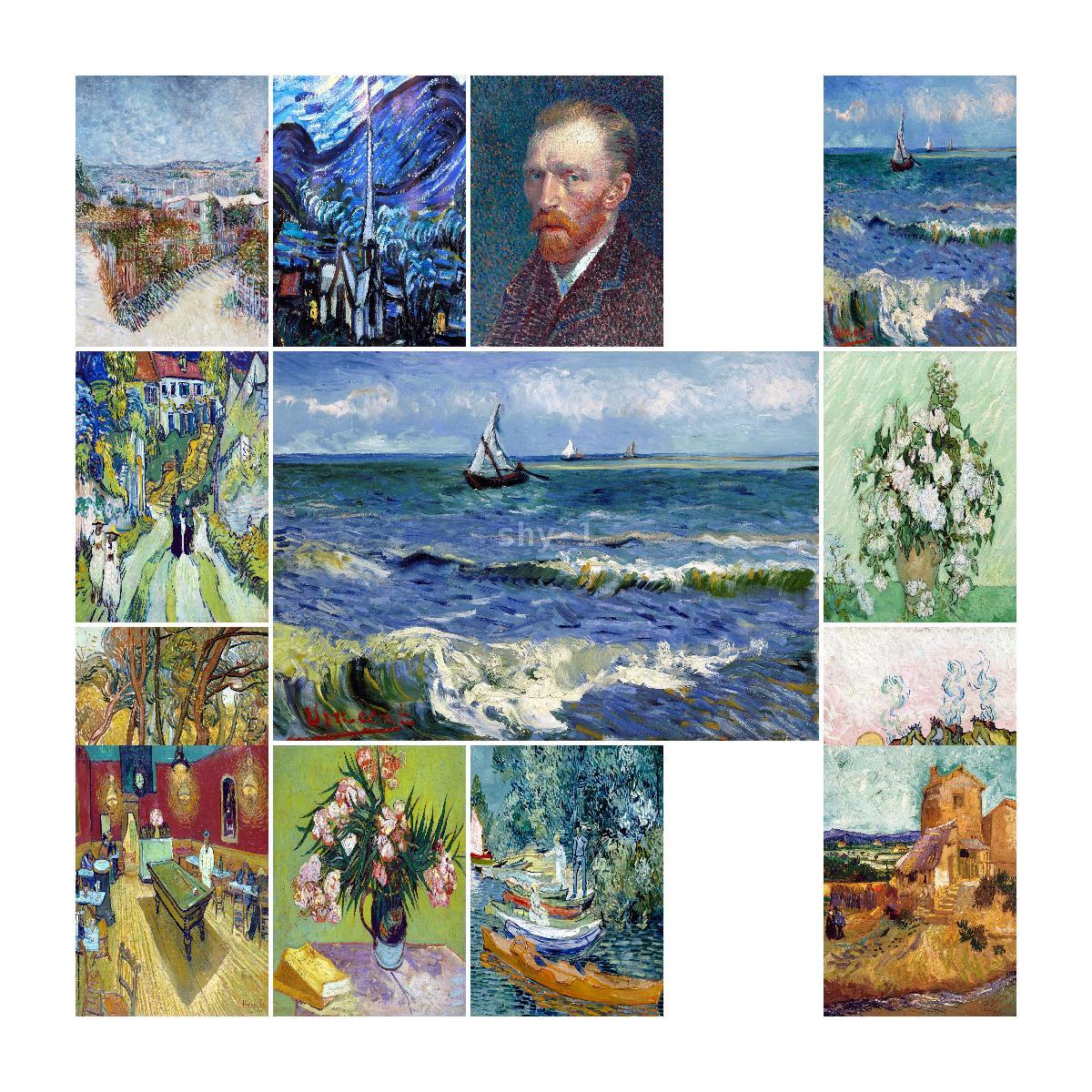 Vincent van Gogh pemandangan l - Interior Design Landscape ulasan dan harga