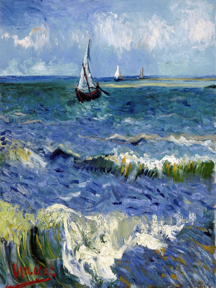 Vincent van Gogh pemandangan l - Interior Design Landscape ulasan dan harga
