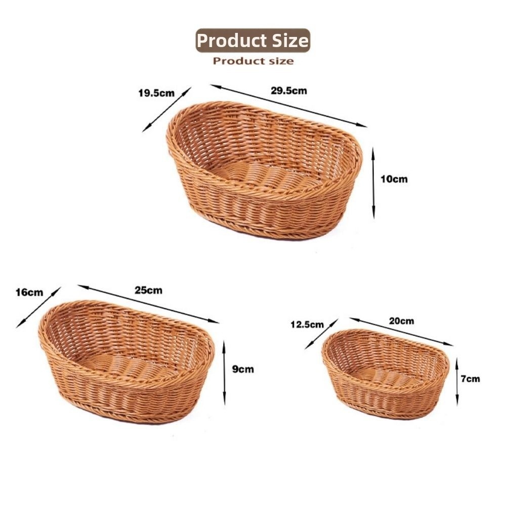 Keranjang Sajian Anyaman Rotan - Woven Basket Set ulasan dan harga