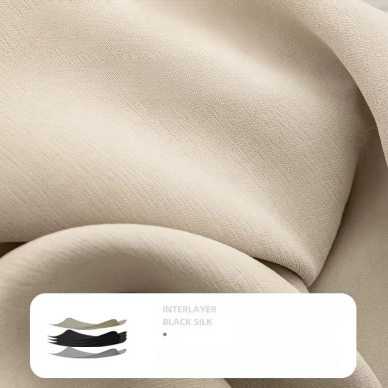 Tirai Tebal Pemadaman Chenille - Linen Curtain Eyelet ulasan dan harga